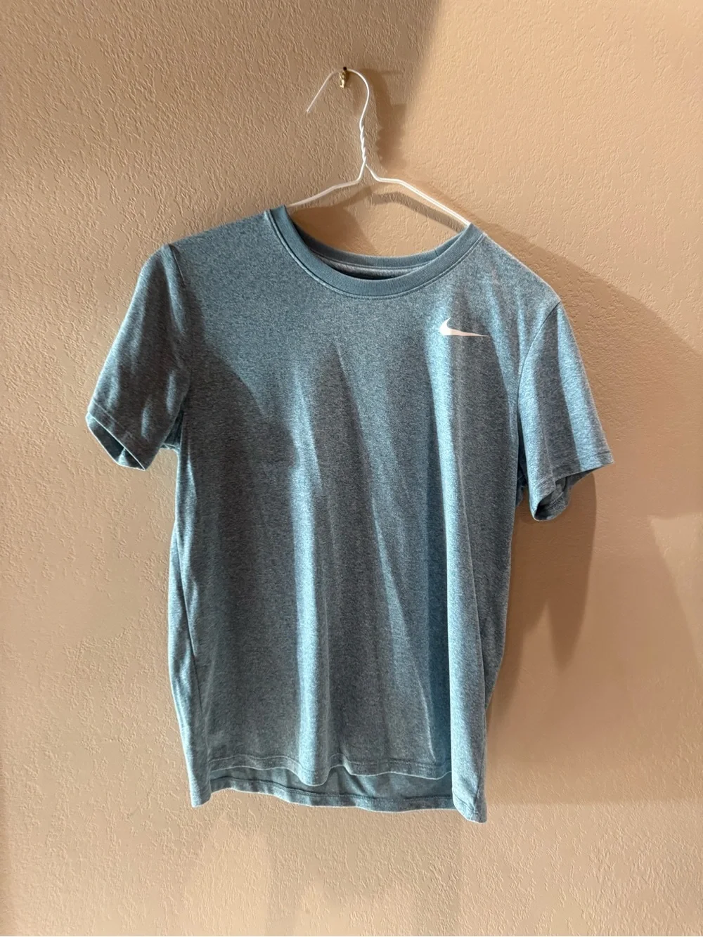 Nike Light Blue Heather Dri-FIT Short Sleeve Tee